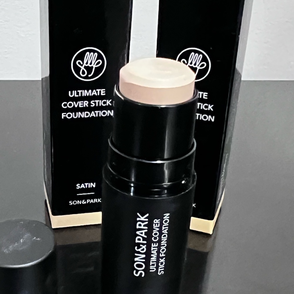 2 Pack Son & Park Ultimate Cover Stick Foundation W/ Applicator Satin Light Fair